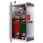 Modul de stingere pentru bucătărie BKS-10-1-ЕM(P) cu pornire electromagnetică și ieșire pentru pornire pneumatică